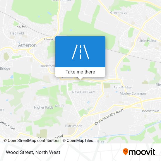 Wood Street map