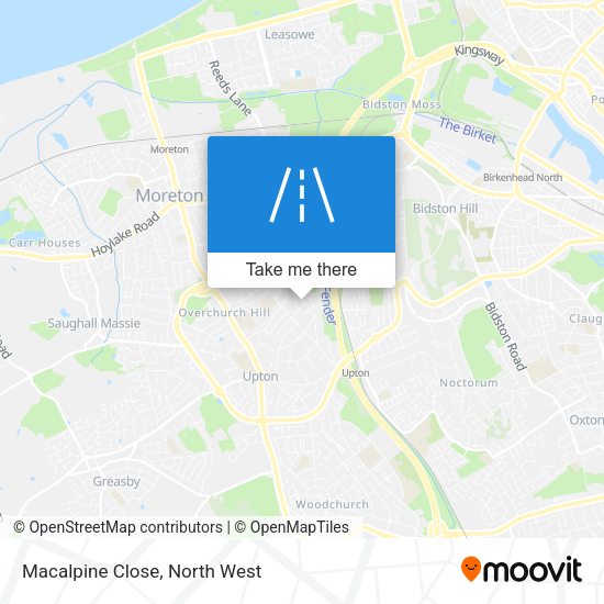 Macalpine Close map