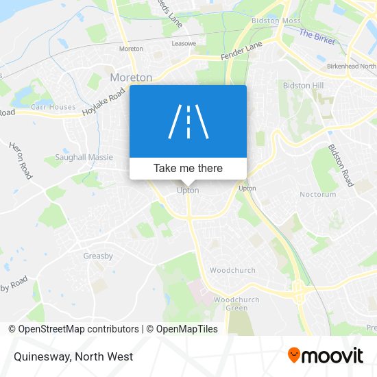 Quinesway map