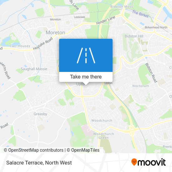 Salacre Terrace map