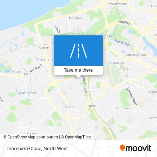 Thornham Close map