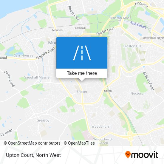 Upton Court map