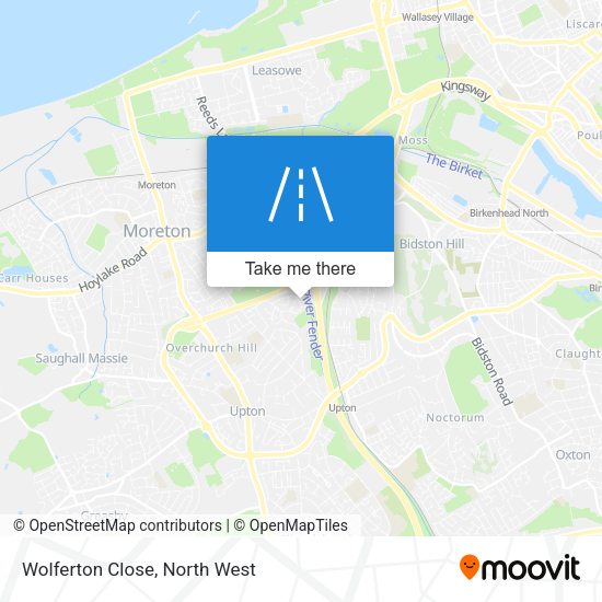 Wolferton Close map