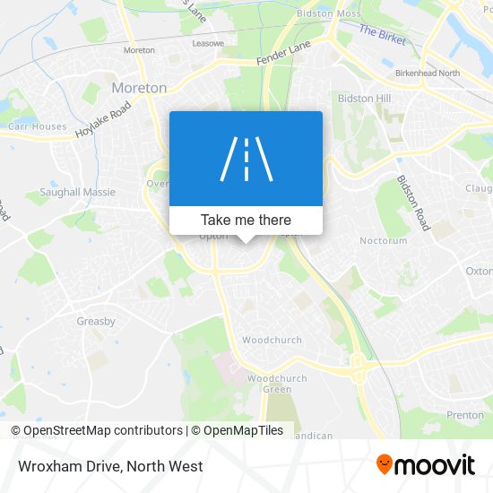 Wroxham Drive map