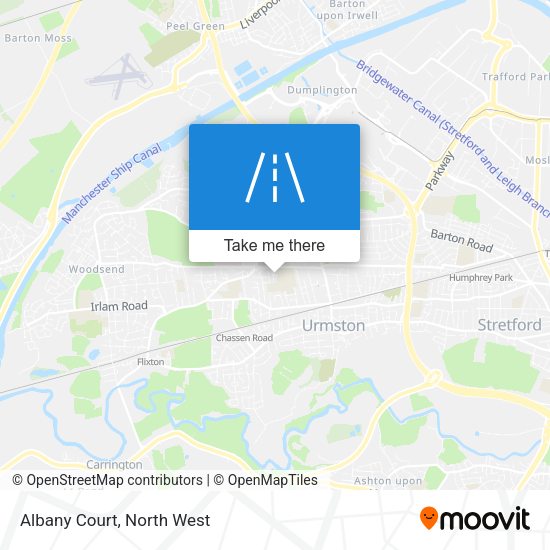 Albany Court map