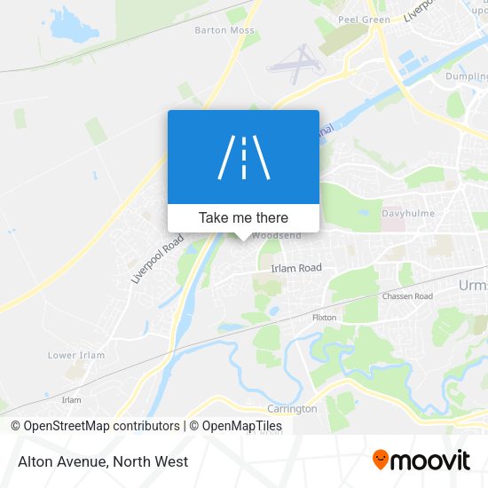 Alton Avenue map