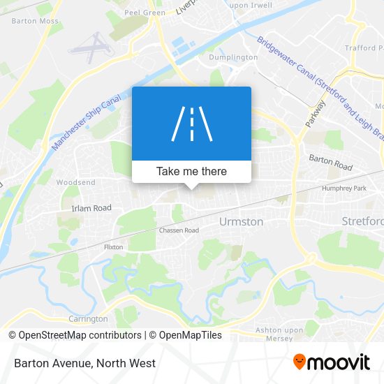 Barton Avenue map