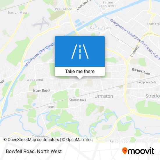 Bowfell Road map