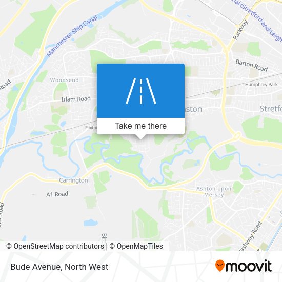 Bude Avenue map