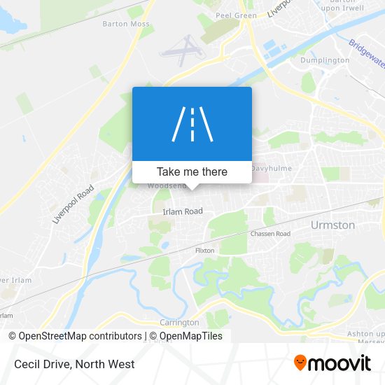 Cecil Drive map