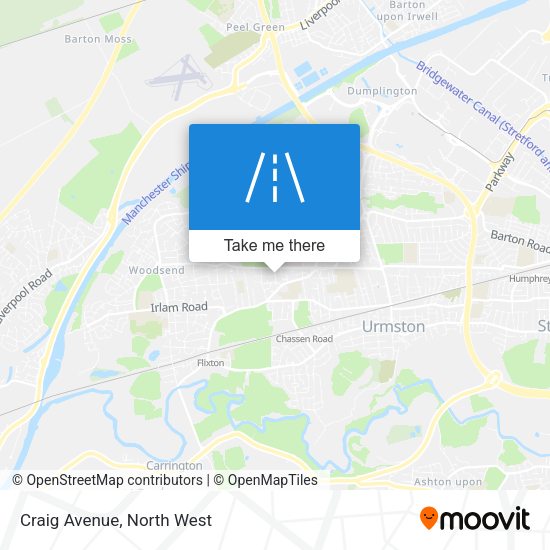 Craig Avenue map