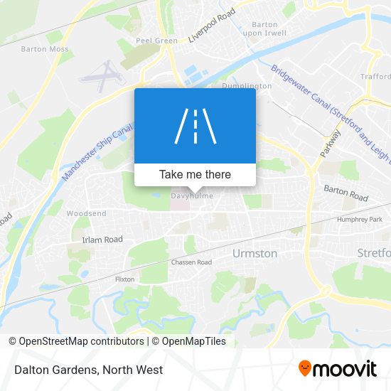 Dalton Gardens map