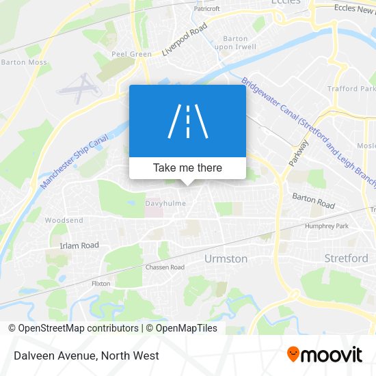 Dalveen Avenue map