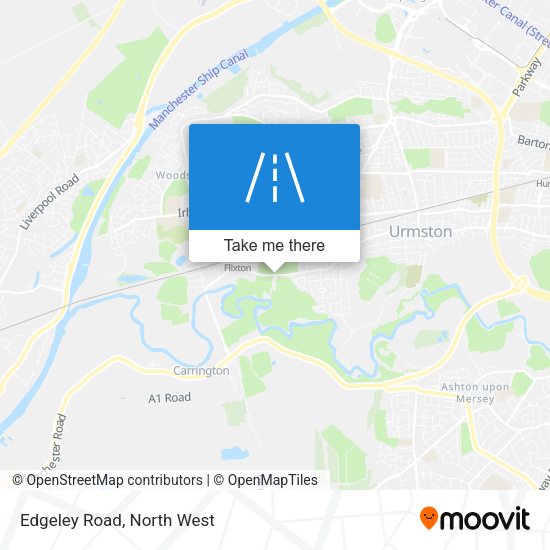 Edgeley Road map