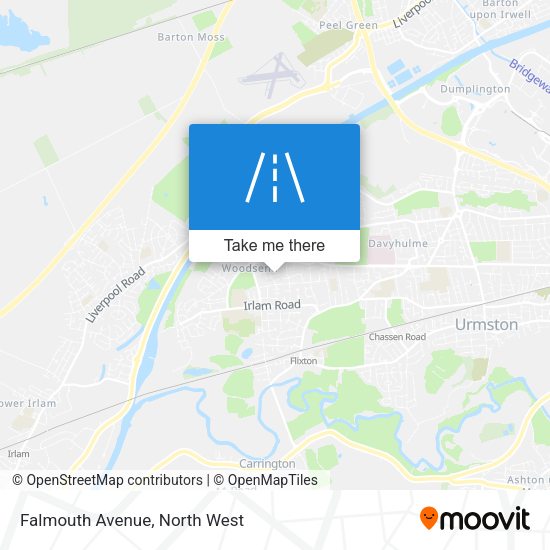 Falmouth Avenue map