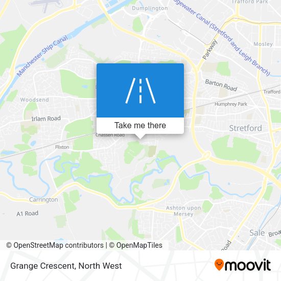 Grange Crescent map