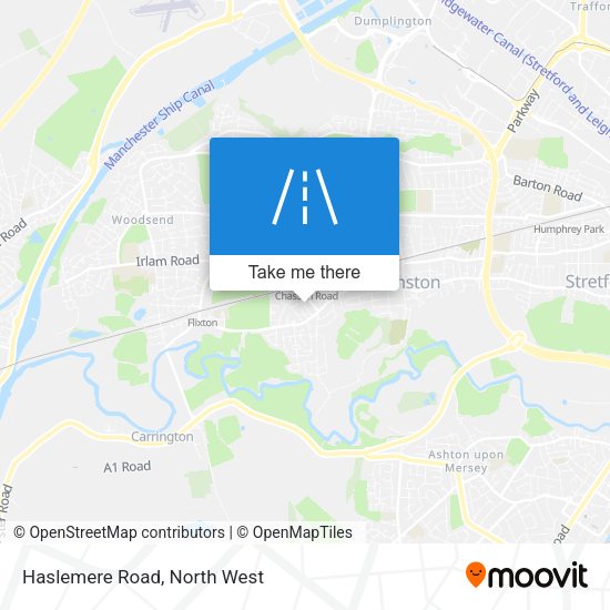 Haslemere Road map