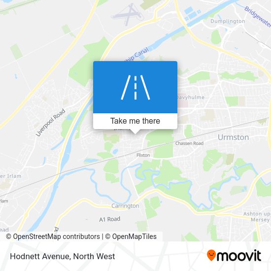 Hodnett Avenue map
