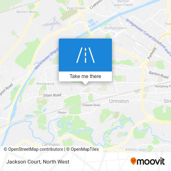 Jackson Court map