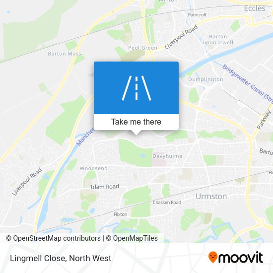 Lingmell Close map