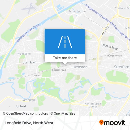 Longfield Drive map