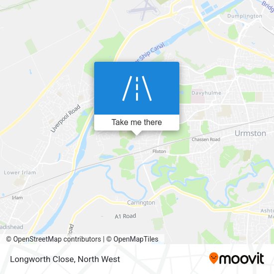 Longworth Close map