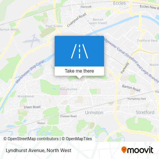 Lyndhurst Avenue map