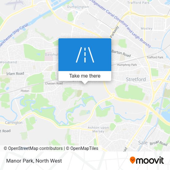 Manor Park map