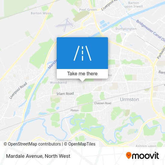 Mardale Avenue map