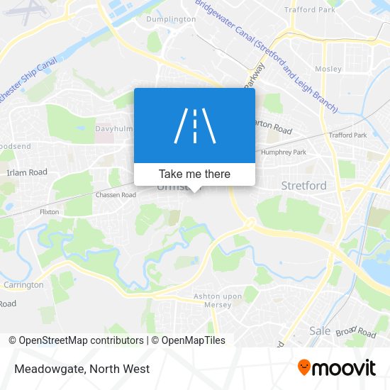 Meadowgate map