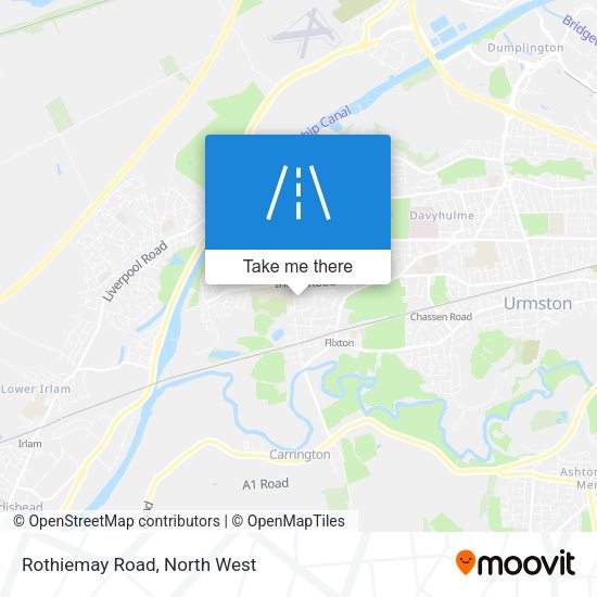 Rothiemay Road map