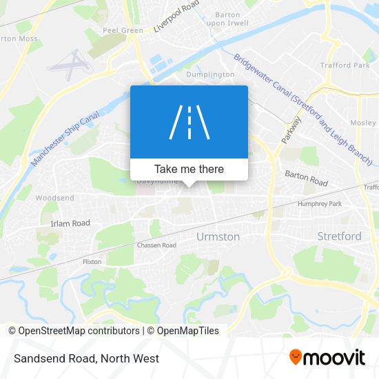 Sandsend Road map