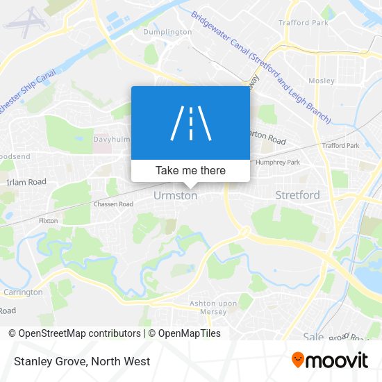 Stanley Grove map