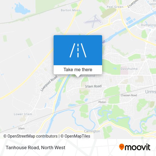 Tanhouse Road map