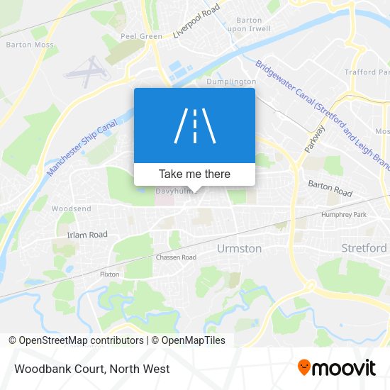 Woodbank Court map