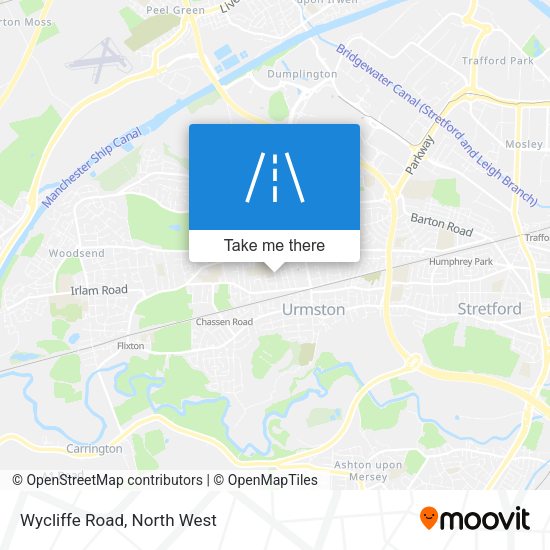 Wycliffe Road map