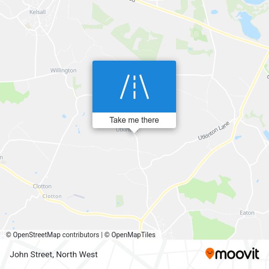 John Street map