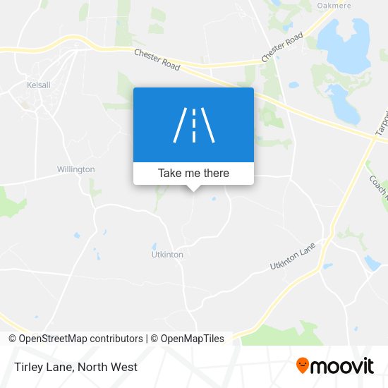 Tirley Lane map