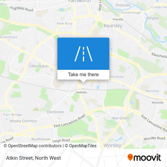 Atkin Street map