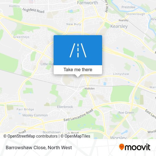 Barrowshaw Close map