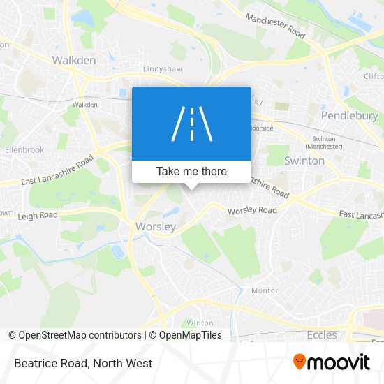 Beatrice Road map