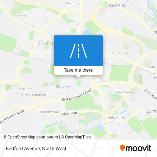 Bedford Avenue map