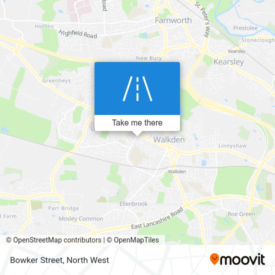Bowker Street map