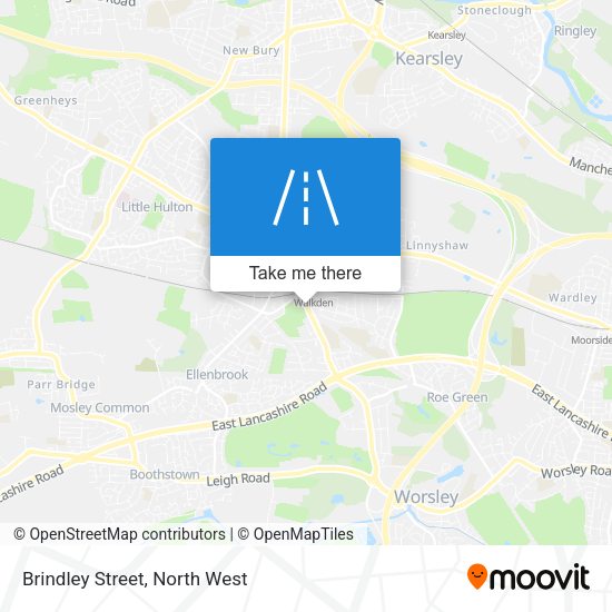 Brindley Street map