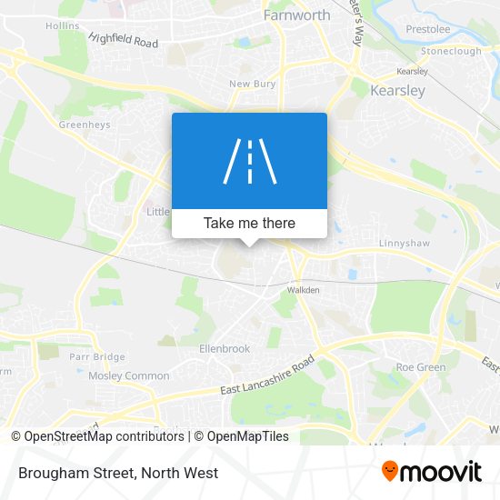 Brougham Street map