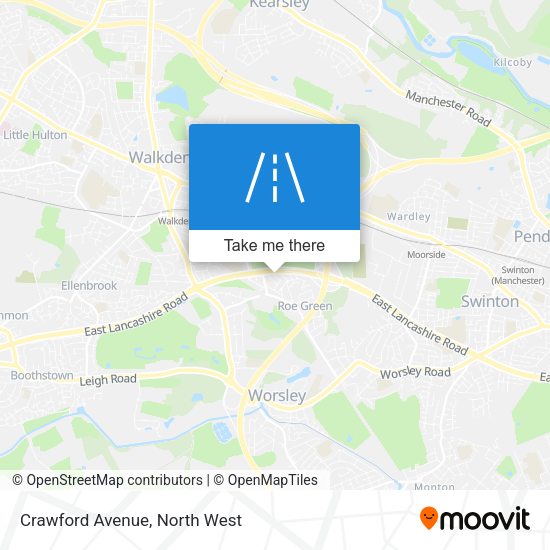 Crawford Avenue map
