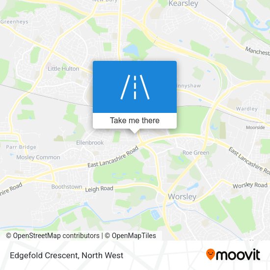 Edgefold Crescent map
