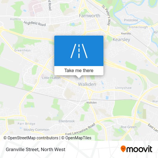 Granville Street map