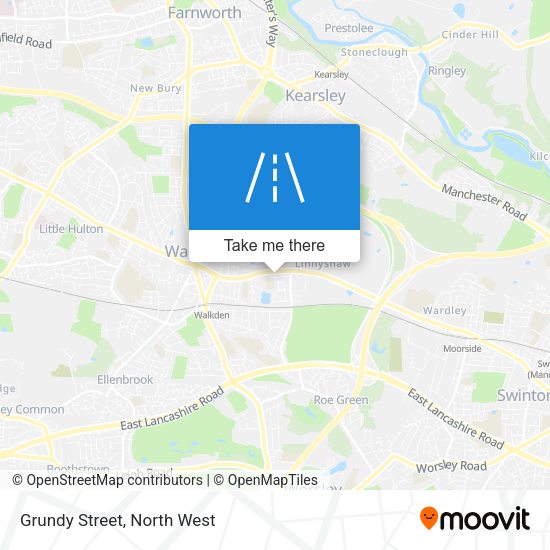 Grundy Street map