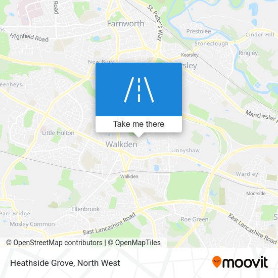 Heathside Grove map